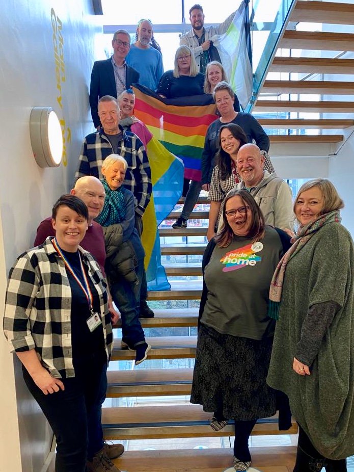 Houseproud_NW's tweet photo. So good to be back together again, @Houseproud_NW and @RoofsRainbow reflecting on our achievements in the last year and planning for the next  Big thanks to everyone who came down today and to the lovely people @PHMMcr https://t.co/bI9ZUQCW6F