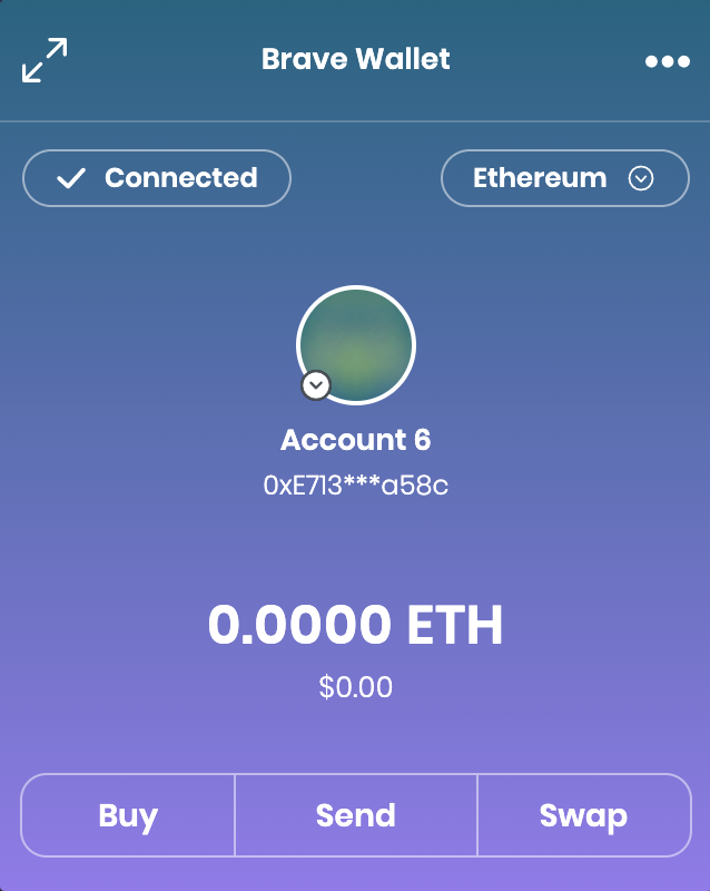 brianbondy's tweet photo. Brave Wallet account icons and panel backgrounds look a little bit different for each user and each one of a user's accounts. What's your color? 🌈 https://t.co/BkyhypZSHb https://t.co/xMfUNMmO33