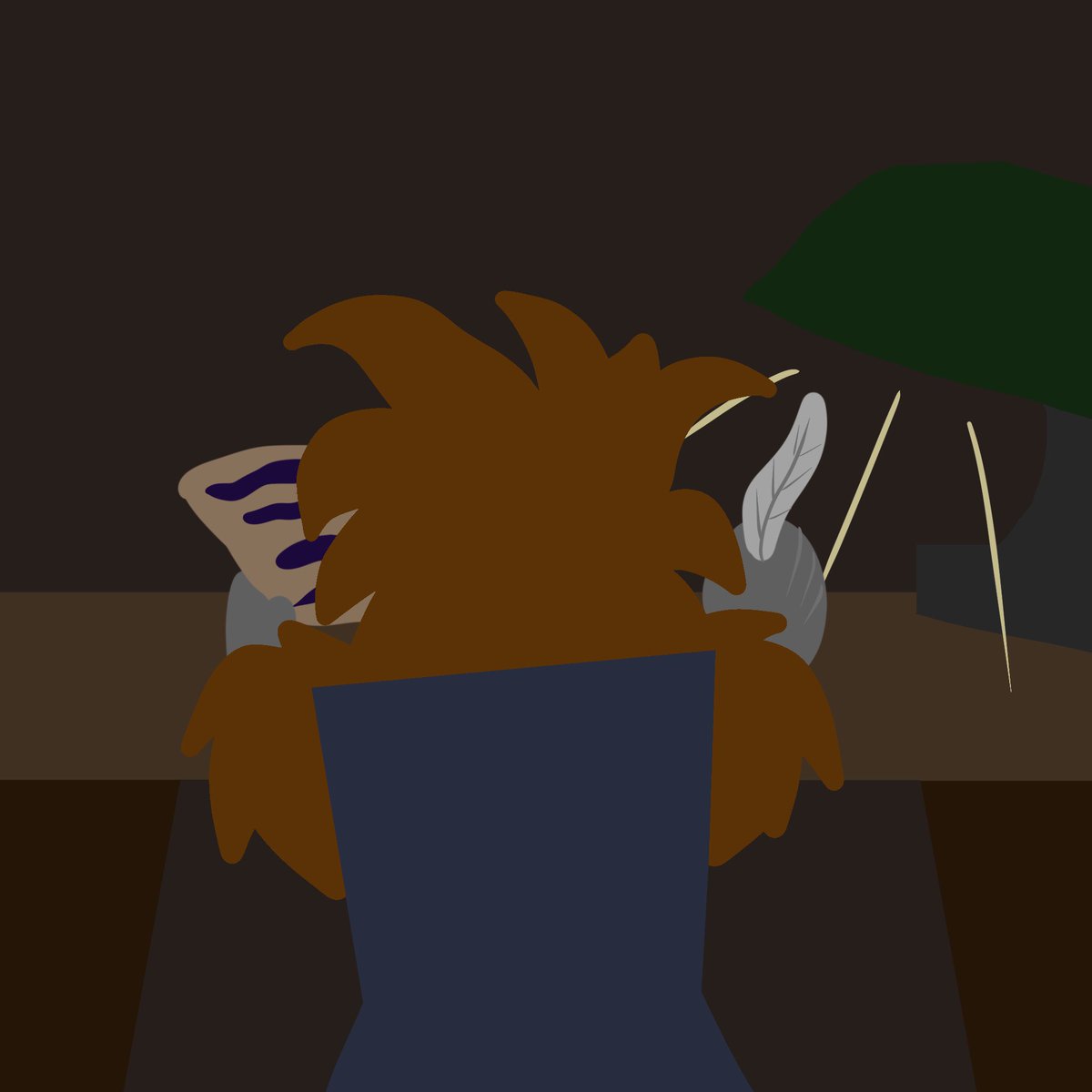 afool4art's tweet image. Act I: Getting the gang together 📬✉️