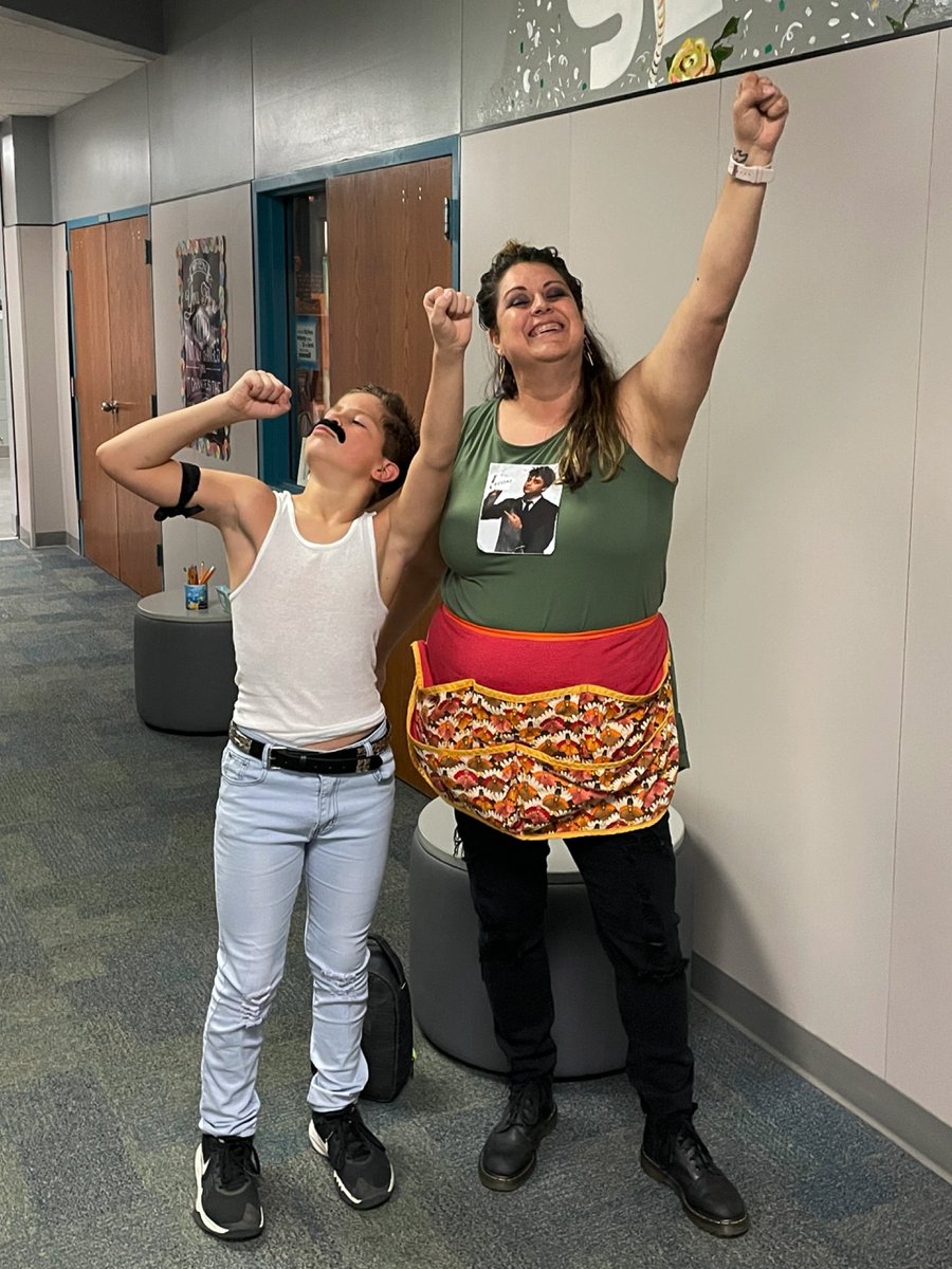 MsKOndelacy's tweet photo. When your former student is killing it as #FreddieMercury for Music Through the Decades, you have to snap a pic! π€πΌπ€ #WilsonWay @gowilsonrangers #DLIRocks https://t.co/wB4alaKby8