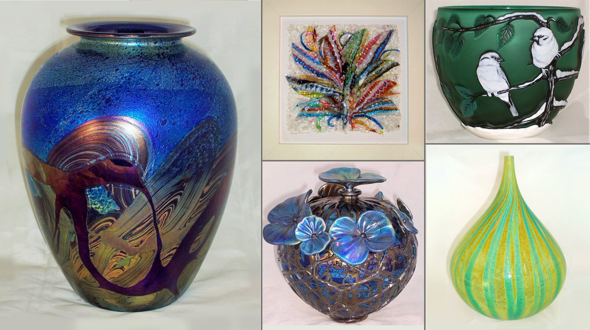 Delighted that Ron &amp; Ann Wheeler (Artius Glass: artiusglass.co.uk) will be <a href="/Holt_Antiques/">Antiques @ The Holt</a>  this month with their stunning array of art glass, including pieces by Elizabeth Harris, Helen Millard, Mdina and, of course, Isle of Wight Studio Glass from the last 50 years.