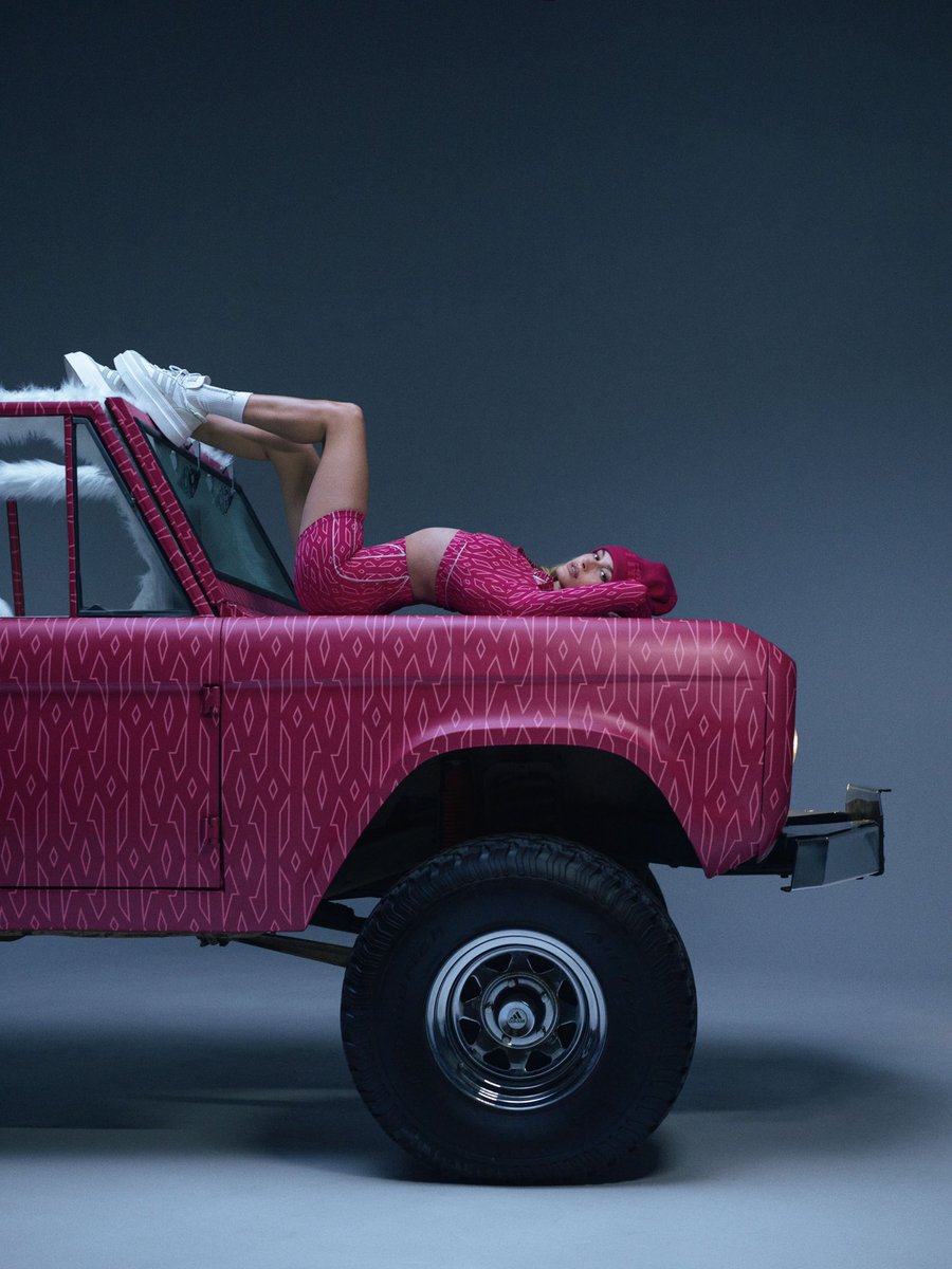 hailssafe's tweet photo. Hailey Bieber for Beyoncé's Adidas × Ivy Park Campaign. https://t.co/M9bIT9Un4A