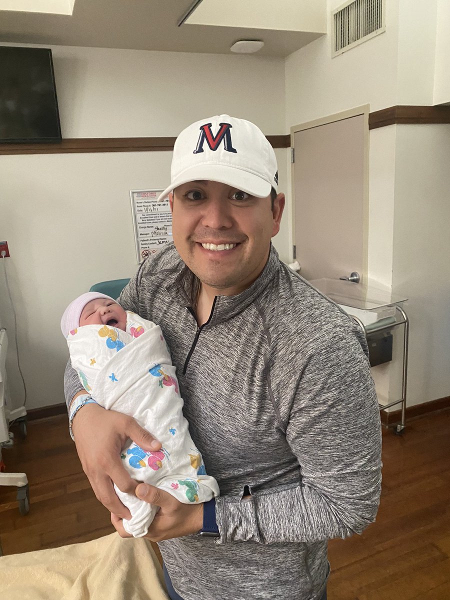 Coach_V_'s tweet photo. We welcomed our first son into the world this morning! James Joshua Villarreal Jr. weighed in at 8lbs 9 oz and healthy as can be. @MrsCoach_V_ was a complete stud all night and morning! #blessed https://t.co/Gpj5Kl2SJe