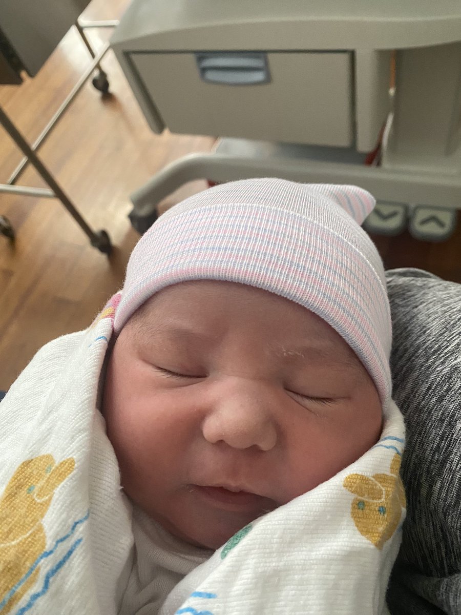 Coach_V_'s tweet photo. We welcomed our first son into the world this morning! James Joshua Villarreal Jr. weighed in at 8lbs 9 oz and healthy as can be. @MrsCoach_V_ was a complete stud all night and morning! #blessed https://t.co/Gpj5Kl2SJe