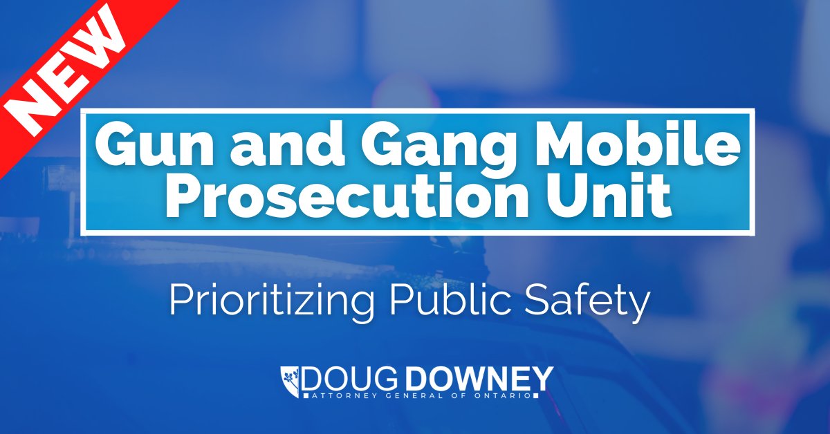 As investigations and prosecutions of dangerous criminal networks grow increasingly complex, we are taking measures to ensure police and prosecutors have the tools and resources they need to hold offenders accountable and stand up for victims as they seek justice.