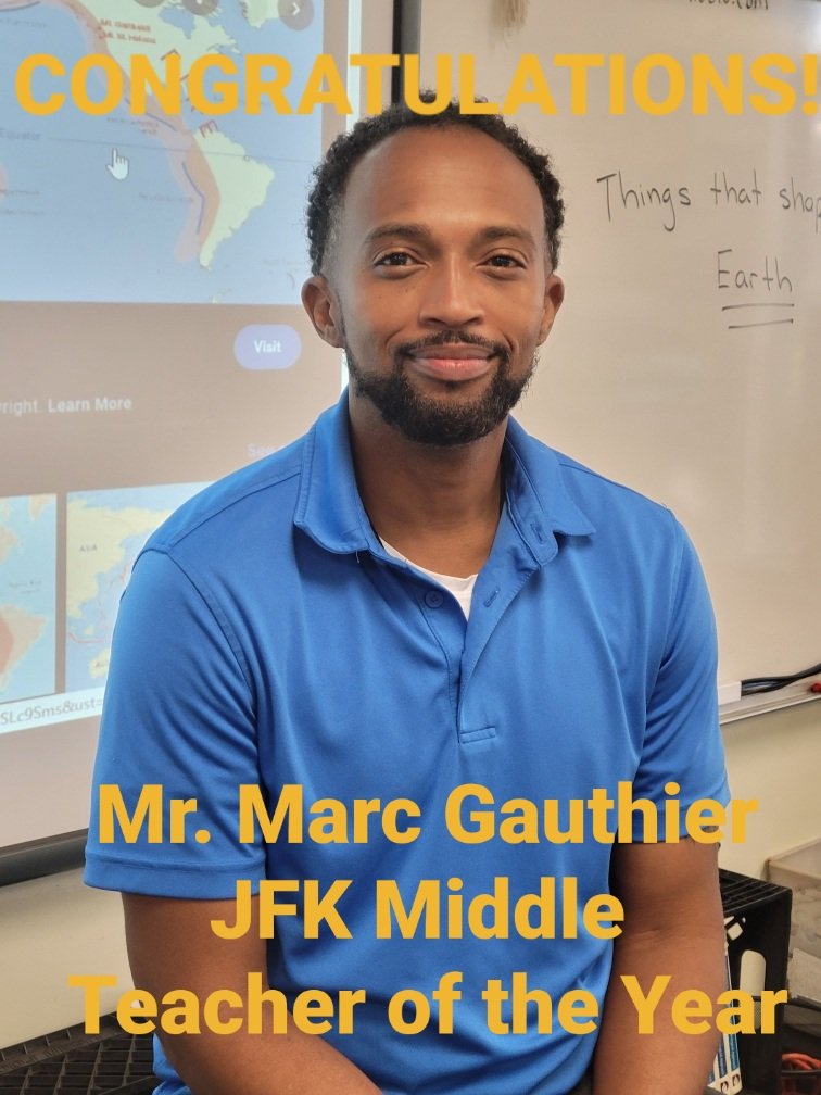 Alicia Costa DeVito (@costadevito) on Twitter photo Congratulations to Mr. G on your nomination as Teacher of the Year to represent <a href="/JFK_Middle/">JFK Middle</a> <a href="/jfkffa/">JFK BEAT Magnet FFA</a> <a href="/stem_jfk/">JFK STEM</a> ! 🏅🎯 Congratulations to Mr. G on your nomination as Teacher of the Year to represent <a href="/JFK_Middle/">JFK Middle</a> <a href="/jfkffa/">JFK BEAT Magnet FFA</a> <a href="/stem_jfk/">JFK STEM</a> ! 🏅🎯