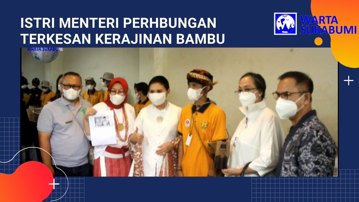 dirayuda's tweet photo. Istri Menteri Perhubungan Terkesan Kerajinan Bambu Sukabumi
https://t.co/VBkgYz384w https://t.co/pIq2uvnoHQ