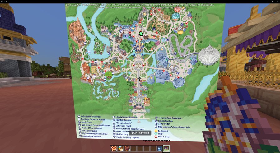 Disney World Minecraft Map Wdw Magic Kingdom Adventure - Minecraft | Wdwmagic - Unofficial Walt Disney  World Discussion Forums