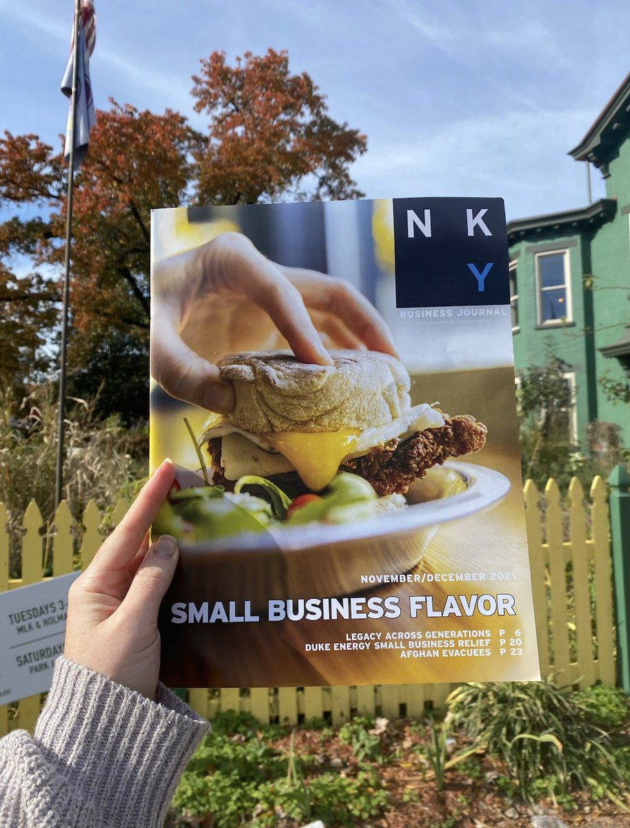 Hot off the presses 🔥🔥🔥 The November/ December edition of the NKY Business Journal is out now. Check your mailboxes!