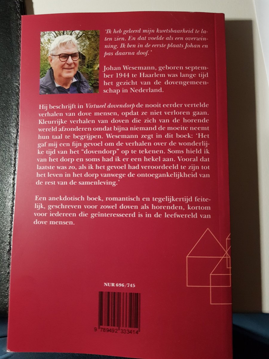"Virtueel dovendorp" wordt op 23 november gedrukt. Geeft een fijn gevoel iets van de dovenwereld aan het licht te brengen ter verrijking van de samenleving.