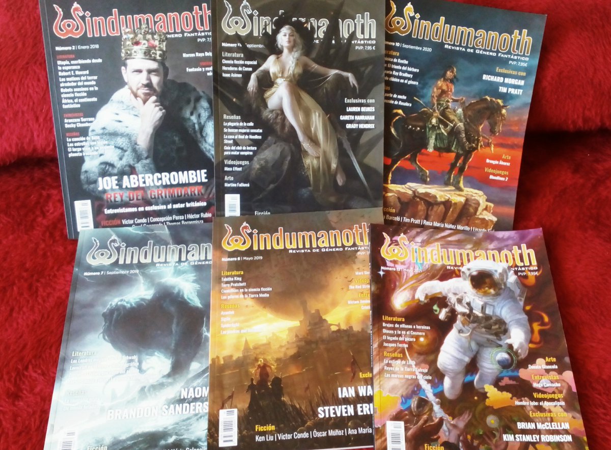 arbolsonriente's tweet photo. En @Windumanoth llevamos hablando de fantasía, terror y ciencia ficción, española y extranjera, desde 2017 📖 ¿Me ayudáis a qué nos conozca más gente con RT? 🙌
Aquí tenéis nuestro patreon por si queréis apoyar nuestra publicación 👌 https://t.co/4C1MUfD1CZ https://t.co/vgto3yxxrV