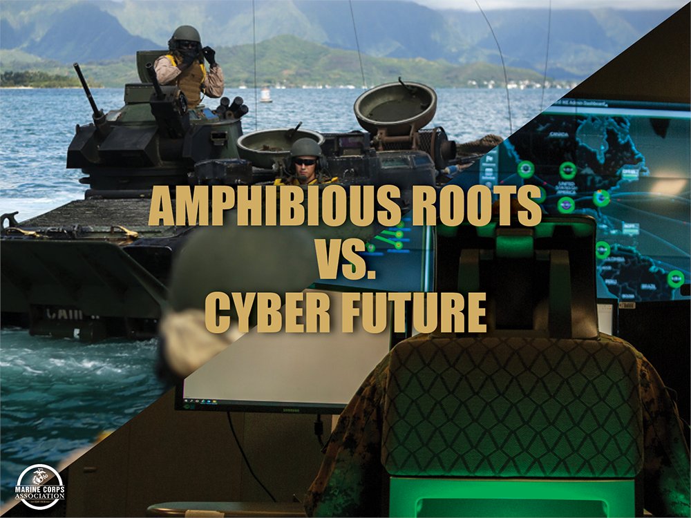 MCA_Marines's tweet photo. Debate & Discussion - Marines are known as soldiers from the sea and have strong amphibious roots. With the world shifting its focus toward cyberspace - and actual space - what does it mean to be amphibious and does it matter anymore?
#MCAProDev #USMC #Marines https://t.co/rSevxu7mWi