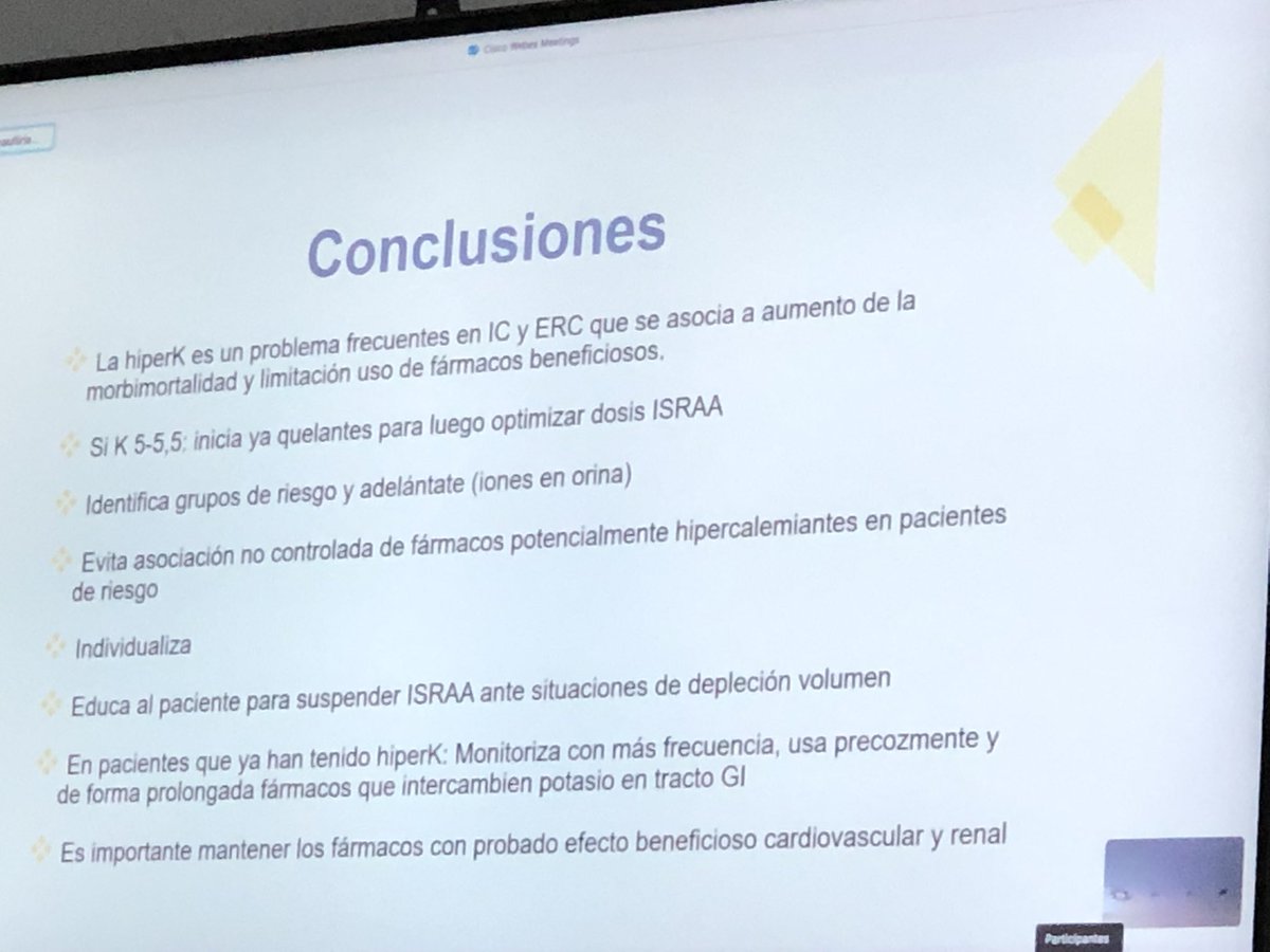 interna_ALL's tweet photo. 🩺La sección de nefrología @amm_canet  @anam_oltra @LRoca13 nos han puesto al día de las nuevas opciones en el tratamiento de la hiperpotasemia https://t.co/fVRhFRaHKm