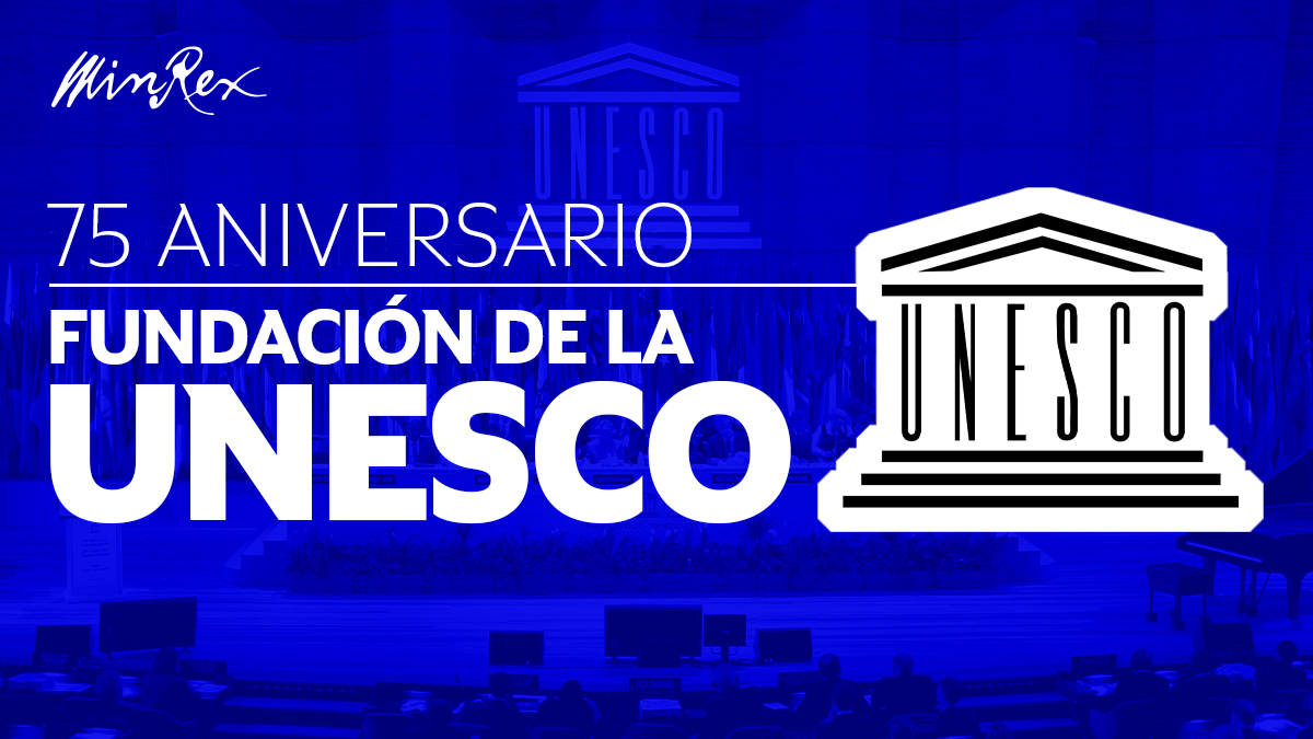 #Cuba se une a celebración por 75º aniversario de la @UNESCO, plenamente identificada con sus valores y objetivos, palpable en el amplio y profundo programa de transformaciones sociales, culturales, educativas y en la ciencia promovido por la Revolución🇨🇺. #UNESCO75