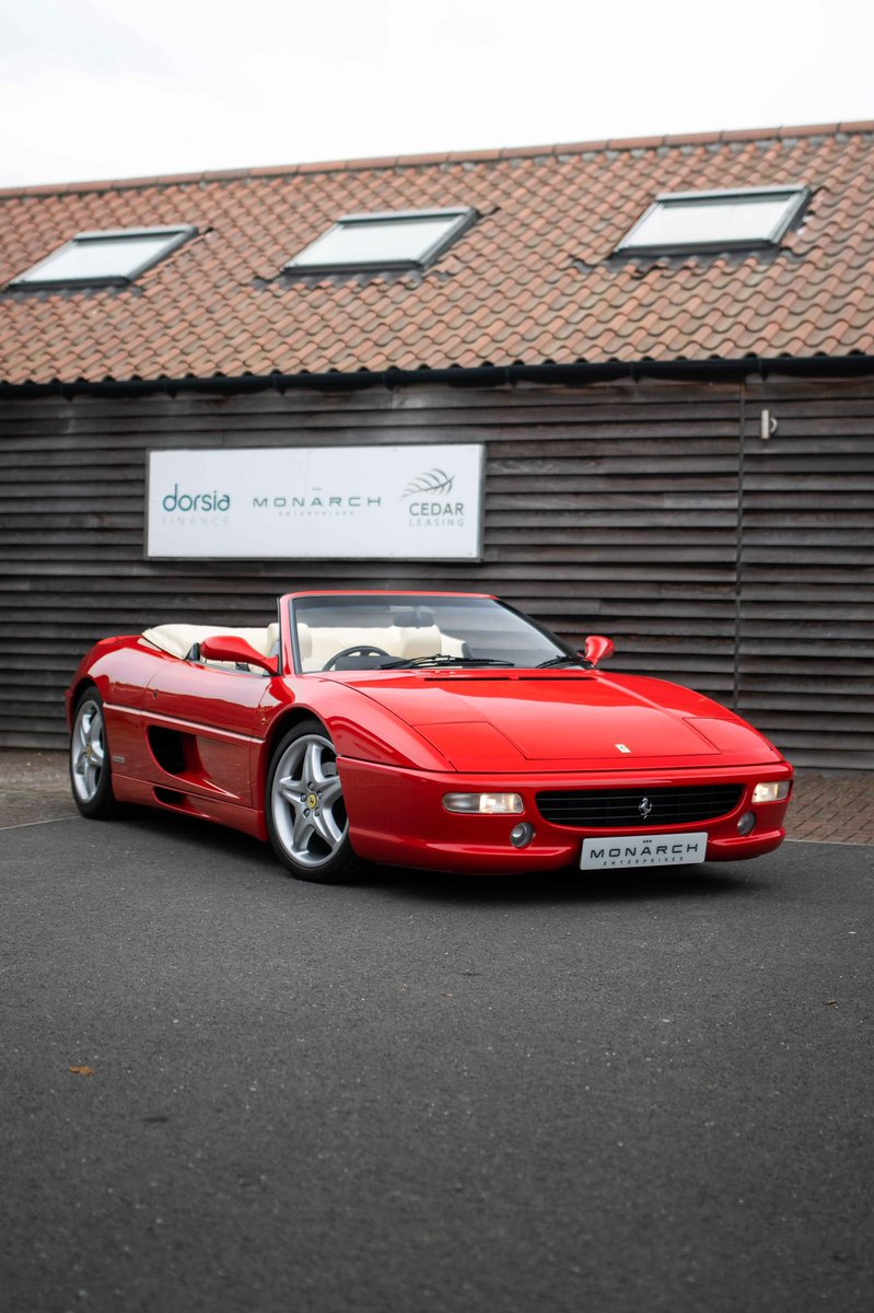 monarch_ent's tweet photo. Full details of our 1997/R #Ferrari F355 Spider online now. Finished in the desirable Rosso Corsa with Crema Leather interior ❤️
18,783 miles
£109,990
#F355Spider #MonarchEnterprises https://t.co/oxElZpulvu