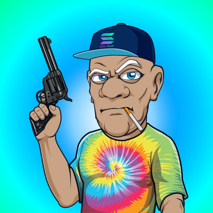 StankMeaner619's tweet photo. You know what makes me #GRUMPY that these mfs ain't take off yet and the art is dope! Can't wait for the grumpytube cartoon! #getgrumpy #grumpygrandpas #SOLnft #SolanaNFT #SolanaNFTs #nftart #NFTCommunity https://t.co/NHIYBiWBZ4