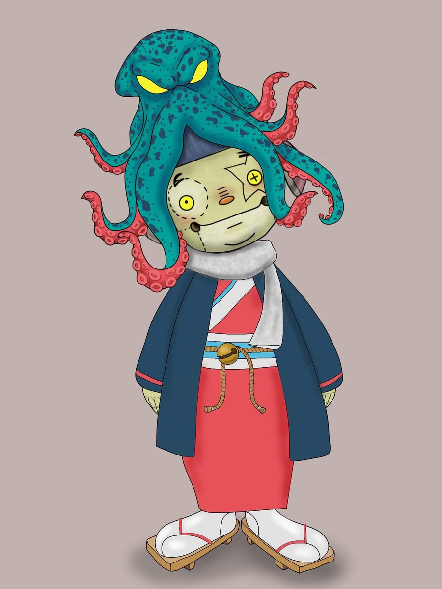 NatthaponNft's tweet photo. Hope you all like the squid on my head^^😁#nft #NFTTHAILAND #NFTCommmunity #NFTartists #NFTcollectibles #nftcollectors #NFTshilling #NFTThaicommunity #NFTshill #NFTdrops #OpenSeaNFT   
Check out here my link…
👉🏻👉🏻 https://t.co/NCNczi0ii9 
A Little Robot Collection https://t.co/DD8BS7txVr