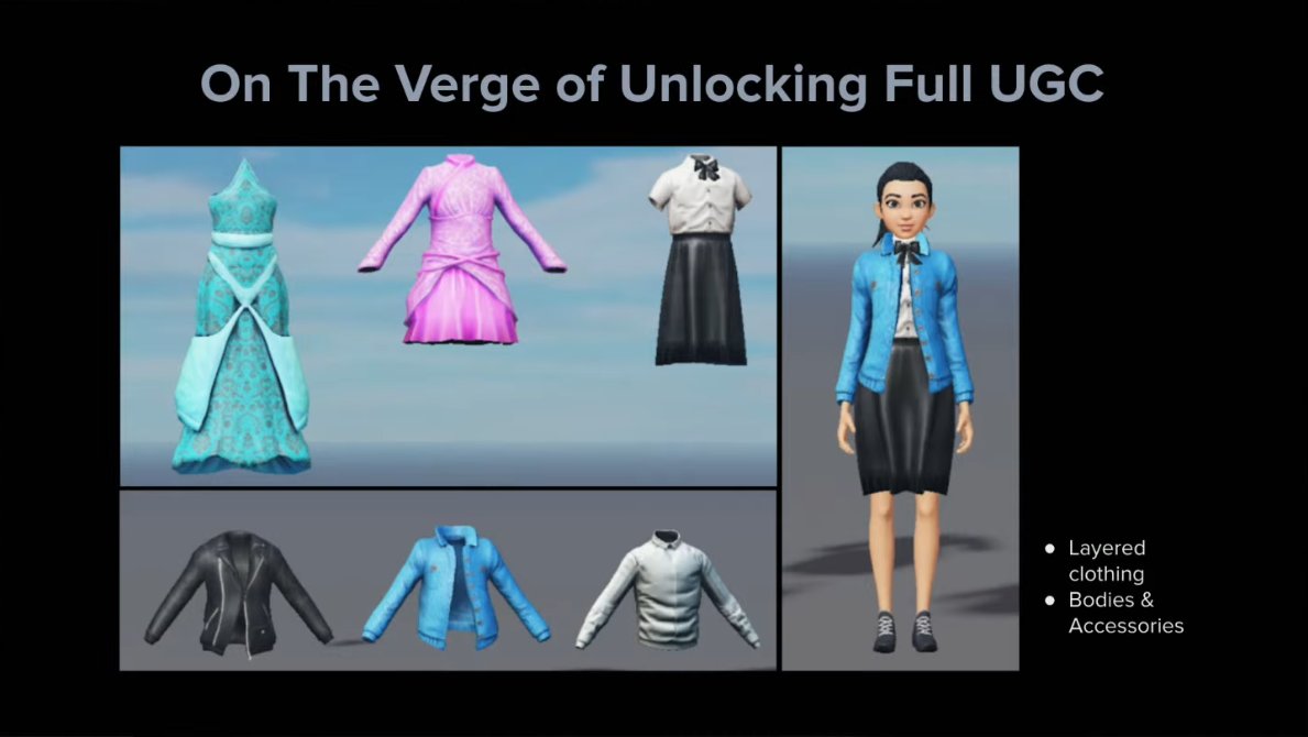 UGC Program: Updates to avatar bodies and heads + opening up