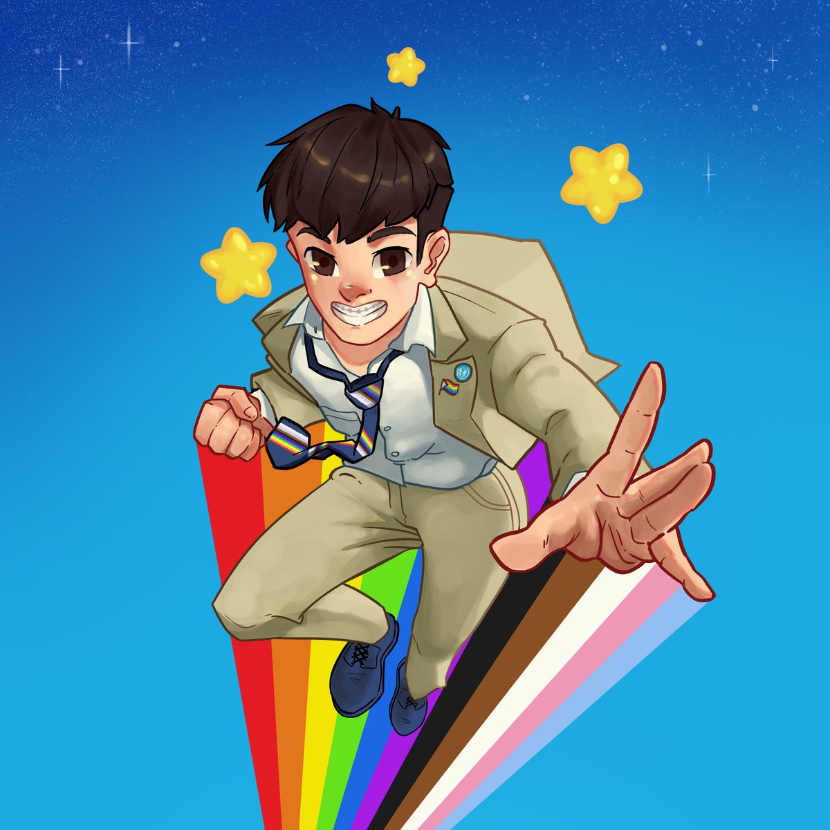 unicefenespanol's tweet photo. Ruairí Holohan, de 16 años, es un joven irlandés, activista LGBTQ+, que se dedica a crear conciencia sobre el problema del acoso y la discriminación. 

En este #DíaMundialDeLaInfancia, visita @la_juventud para conocer a otros activistas que defienden los derechos de la infancia. https://t.co/4luDrahDWT