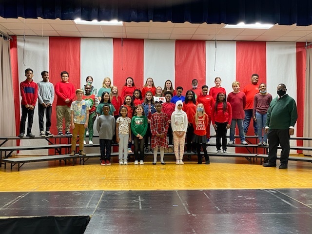 JHESChallengers's tweet photo. Thank you to Suzanne Sullivan and the production team from WAAY31 for filming our chorus students today! Our students will be featured in a video with 20 other schools that will play from Thanksgiving Night through the beginning of January! Stay tuned for more details! https://t.co/9X8erMvsCR