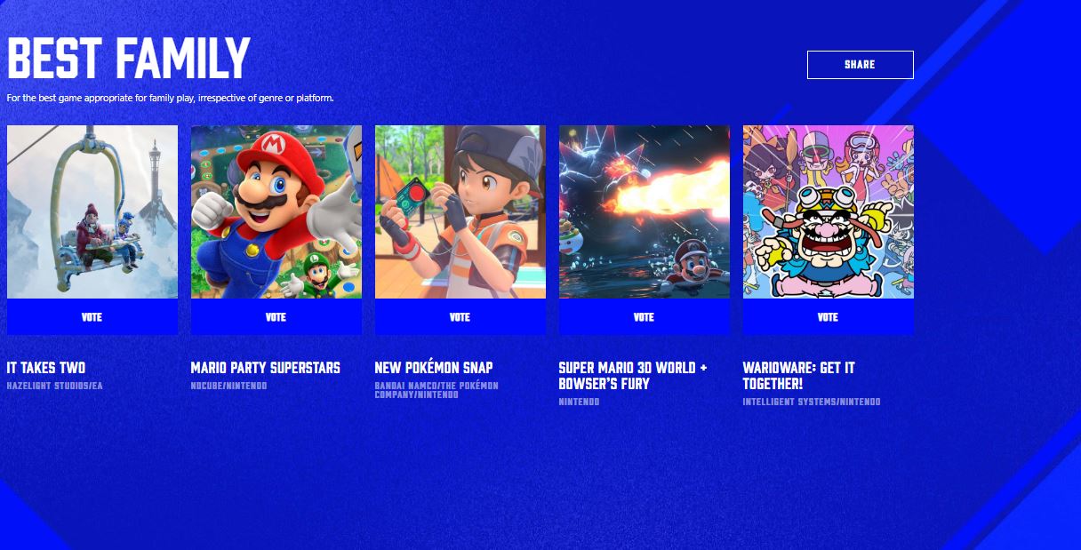 Best nintendo 2024 family games
