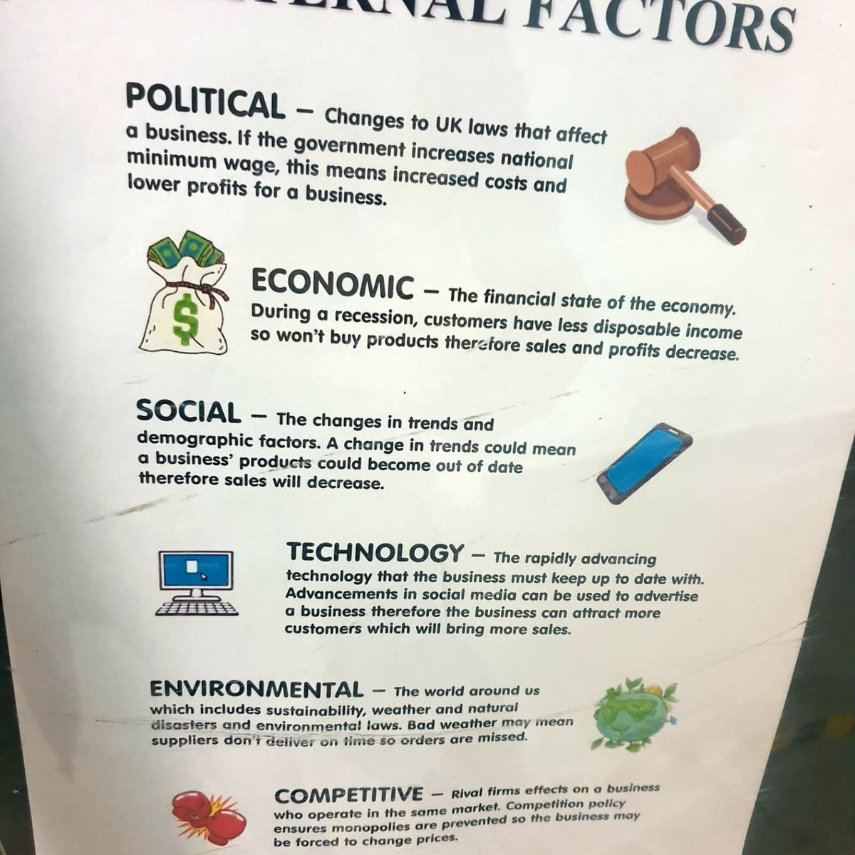 BishyBecs's tweet photo. ๐๐Massive thanks to our S6 BECS Department links for creating this fantastic corridor display today ๐๐#bishybecs #departmentlinks #formativeassessment #everyonelovesaposter #pestec #externalfactors #businessmanagement https://t.co/BXHoMX1u56