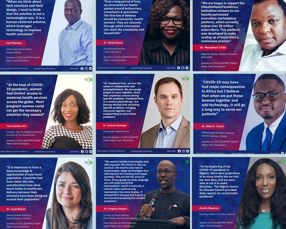 ICYMI:  Check out this recap from PandemicTech Innovation Fellow <a href="/ekemma/">Ifeanyi Nsofor</a> on the 6th <a href="/EpiAFRIC/">EpiAFRIC</a>
Health Meets Tech Hackathon: Navigating Healthcare Post #COVID19 | We are thrilled to support this important initiative! pandemictech.com/news/6th-epiaf…