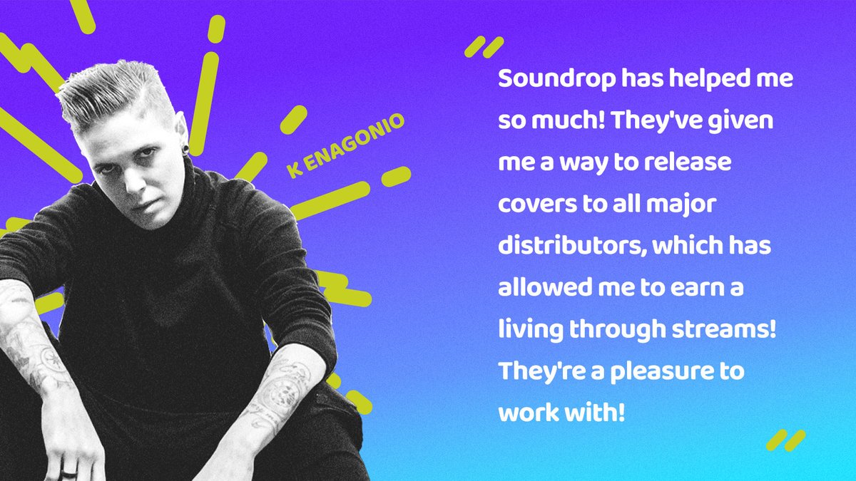 soundrop's tweet photo. Screamer, vlogger, photographer, podcaster - all around creative @KEnagonio collabs with a wealth of artists, and is a pioneer in redefining what it means to be a musician in our "wear all the hats" music landscape. 

Give K's channel some love 🥳
https://t.co/gyPe9BIdg3 https://t.co/TARwxPi2CF