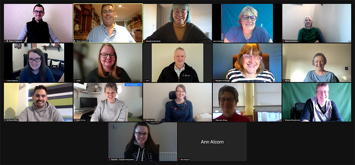 deafmindsedu's tweet photo. #AtW &amp; #Dangers of #Fraud #Training Day Saturday 13th November 2021.

We would like to thank the group of #Scottish #Interpreters who attended our training day recently. What a great group of people and we hope you enjoyed the training as much as we did in delivering it.

#CPD https://t.co/nbAclsMvSh