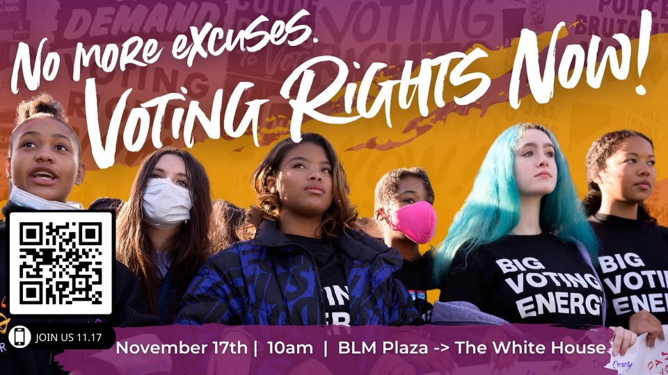 March For Our Lives DC (@mfoldc) on Twitter photo Passing new federal voting rights legislation is critical right now - and we need <a href="/POTUS/">President Donald J. Trump</a> to do everything in his power to get it done. Meet us at BLM Plaza at 10 AM on 11.17 to march to demand #VotingRightsNow #NoMoreExcuses ➡️ bit.ly/30ac0I8 Passing new federal voting rights legislation is critical right now - and we need <a href="/POTUS/">President Donald J. Trump</a> to do everything in his power to get it done. Meet us at BLM Plaza at 10 AM on 11.17 to march to demand #VotingRightsNow #NoMoreExcuses ➡️ bit.ly/30ac0I8