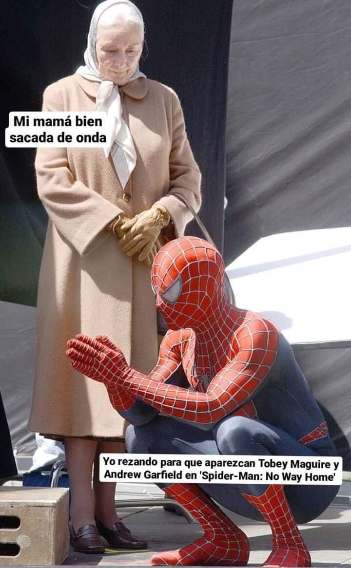 Diosito no me falles, por favor! #SpiderMan #NoWayHome