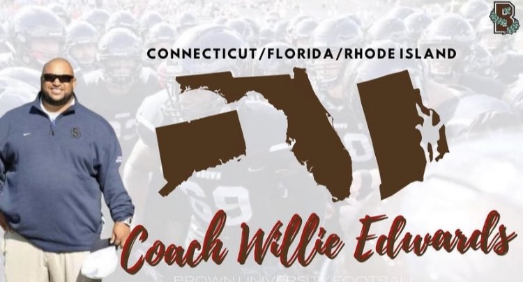 With our season winding down this week, I’m excited to get back on the road looking for future Bears 🐻.
 Florida, CT &amp; RI … I’ll see you guys in the coming weeks. 
We want high academic guys that love football &amp; want to be part of something special. #BrownFootball