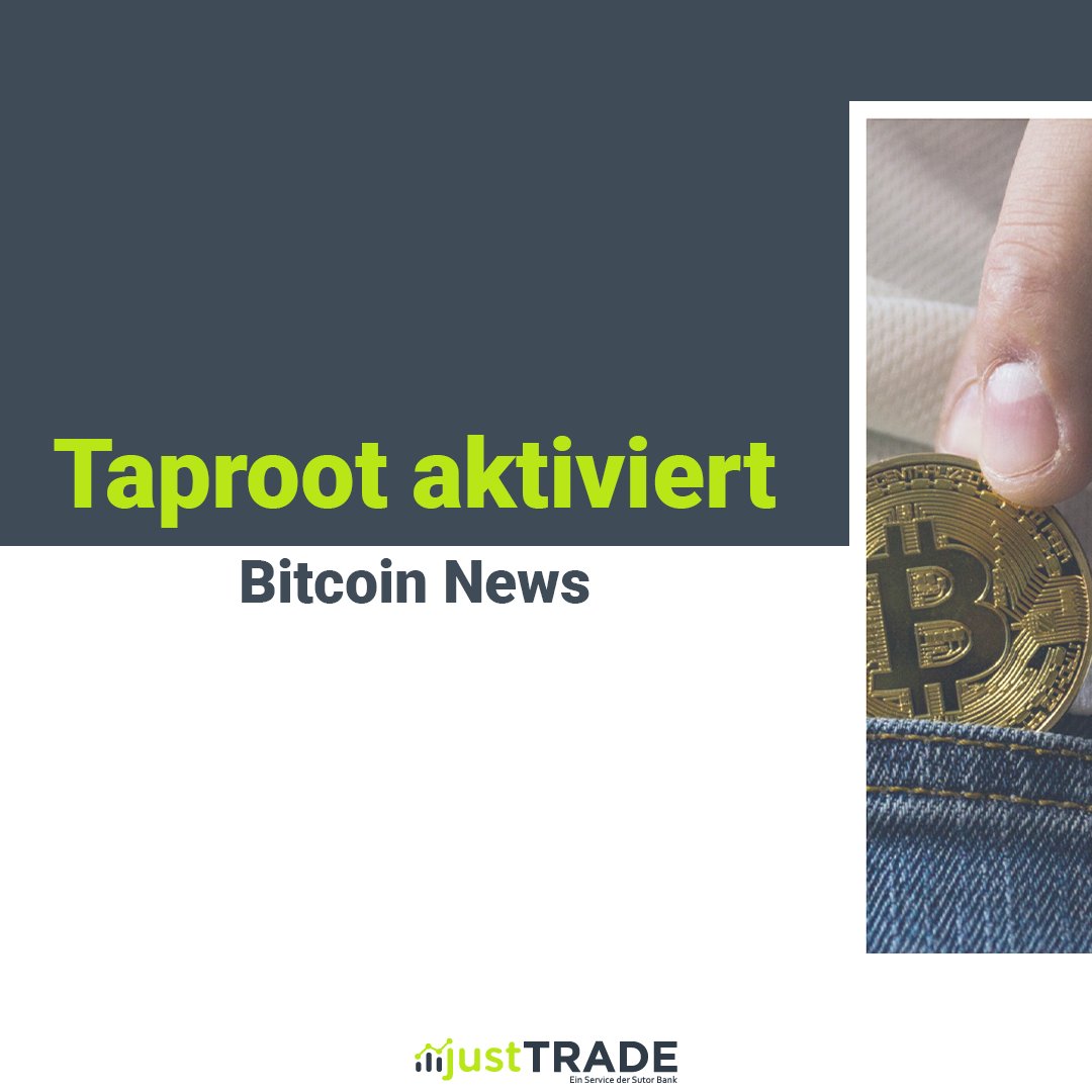 DeJusttrade's tweet image. Das Taproot Update wurde jetzt bei Bitcoin durchgeführt!

Wenn du mehr darüber erfahren möchtest lies dir gerne den Bericht von BTC-Echo durch!

Zum Artikel:
btc-echo.de/news/taproot-w…

#justTRADE #justEASY #onlinebroker #wikifolio #trading
