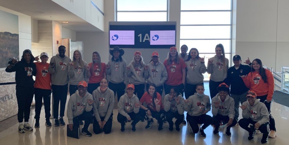 UTPB_WBB's tweet photo. ALASKA here we come! ❄️ https://t.co/QhPFRcxaZ9