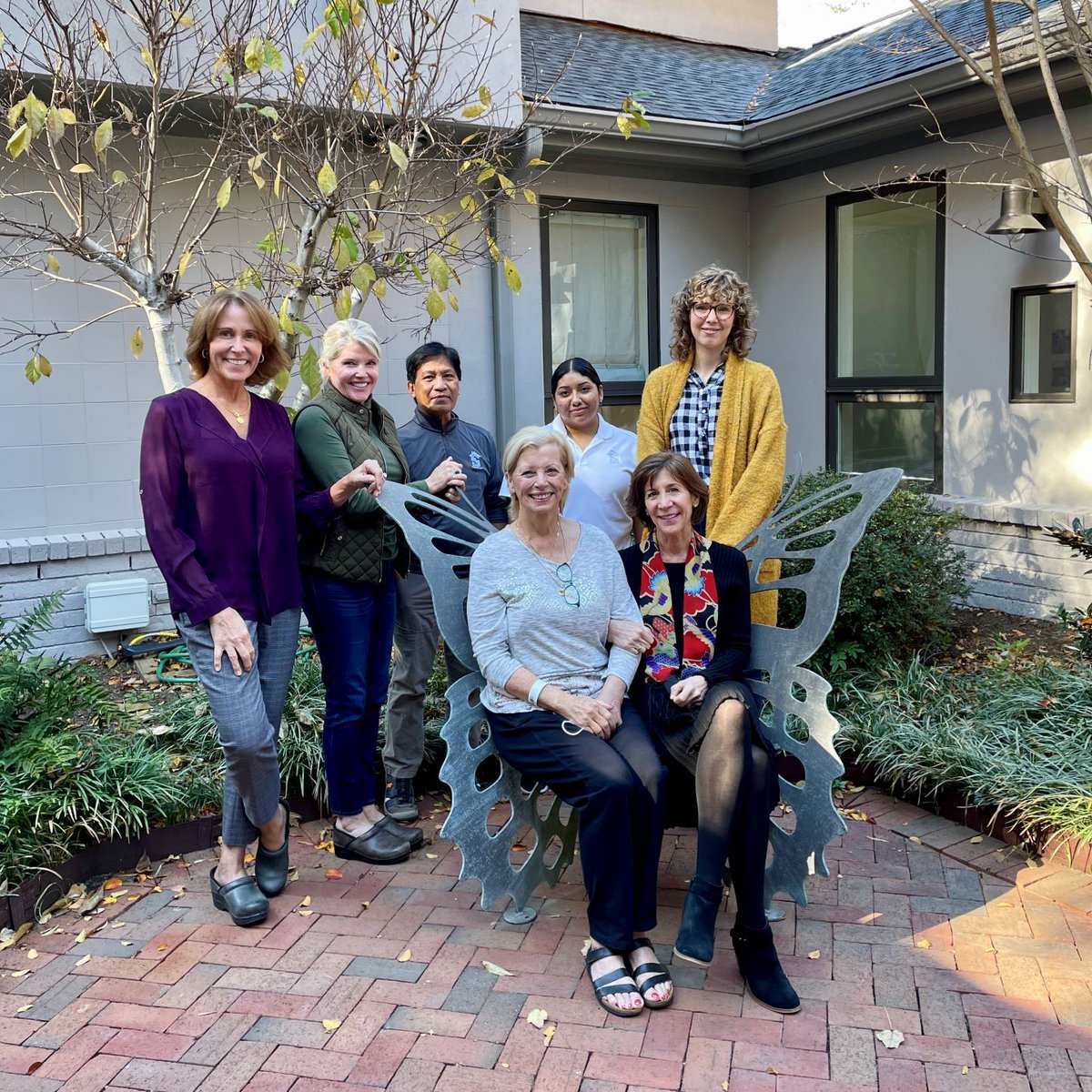 Caring_House's tweet photo. We love our Pat! Over the past 5 years she has cherished her stays at #CaringHouse and we cherish her. For her birthday she raised over a thousand dollars for the house on Facebook! We're so glad she stopped by for a visit and a lot of hugs. #family 💕🏡 https://t.co/4arBKg2VBC