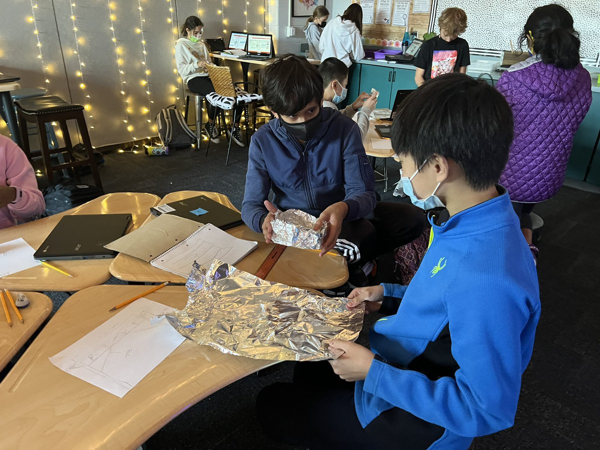 MrsHolsapple's tweet photo. Density Boat design day! https://t.co/g9fgmO8pbe