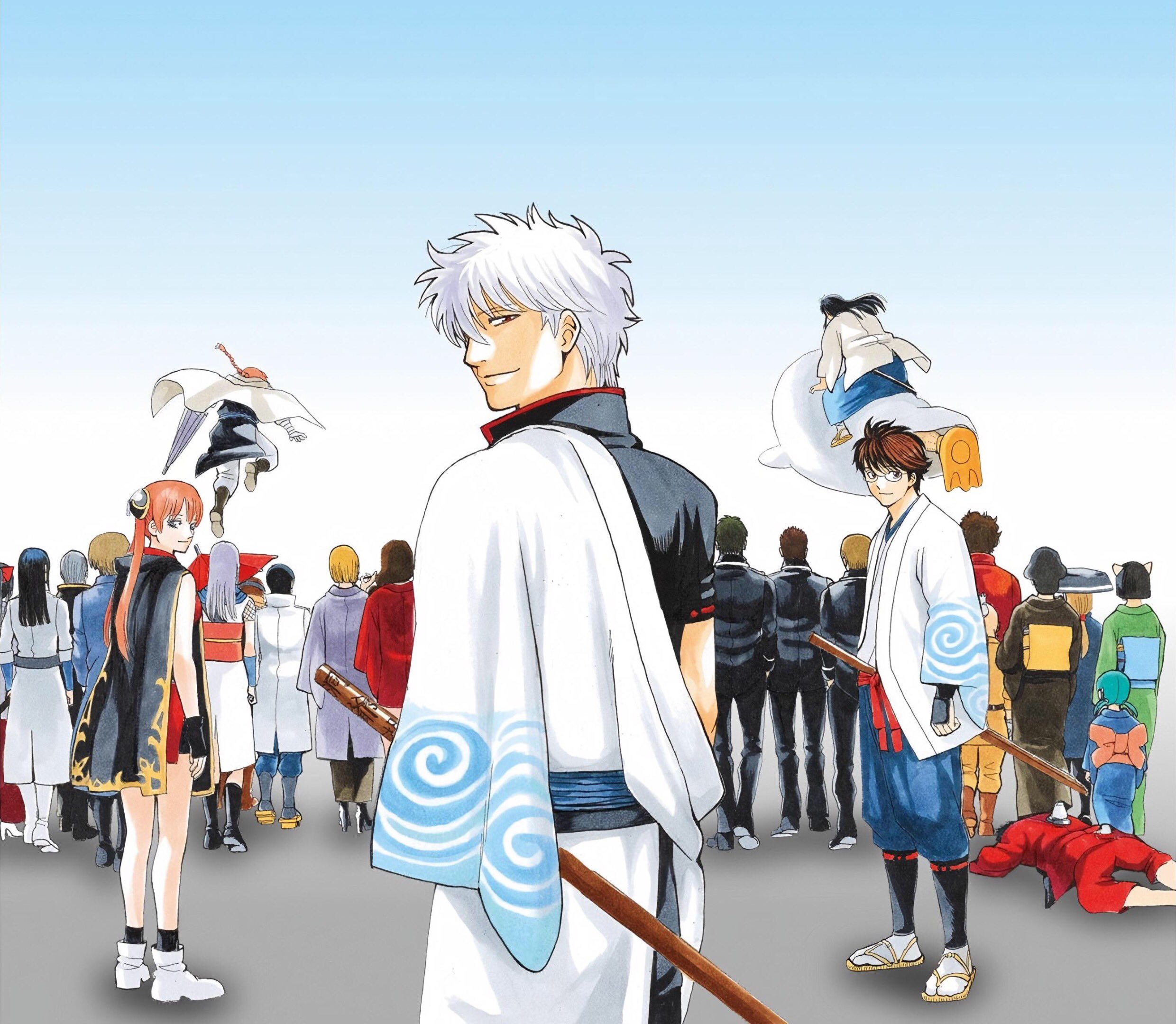 Platon Thank You Miura Netvojne Gintama Final Chapters Color Pages Textless Hd 銀魂 Gintama T Co Lz7uif5rq3 Twitter