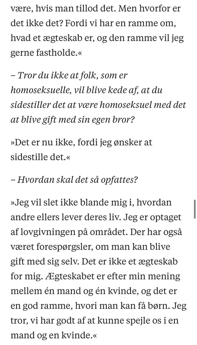 FredeMeldgaard's tweet image. Det er simpelthen vildt, at Kristian Andersen risikerer at blive borgmester i Ringkøbing-Skjern Kommune i aften 🤯 Da jeg interviewede ham sidste sommer, sammenlignede han homoseksuelle ægteskaber med, at et søskendepar blev gift med hinanden. #dkpol #kv21 #dkmedier