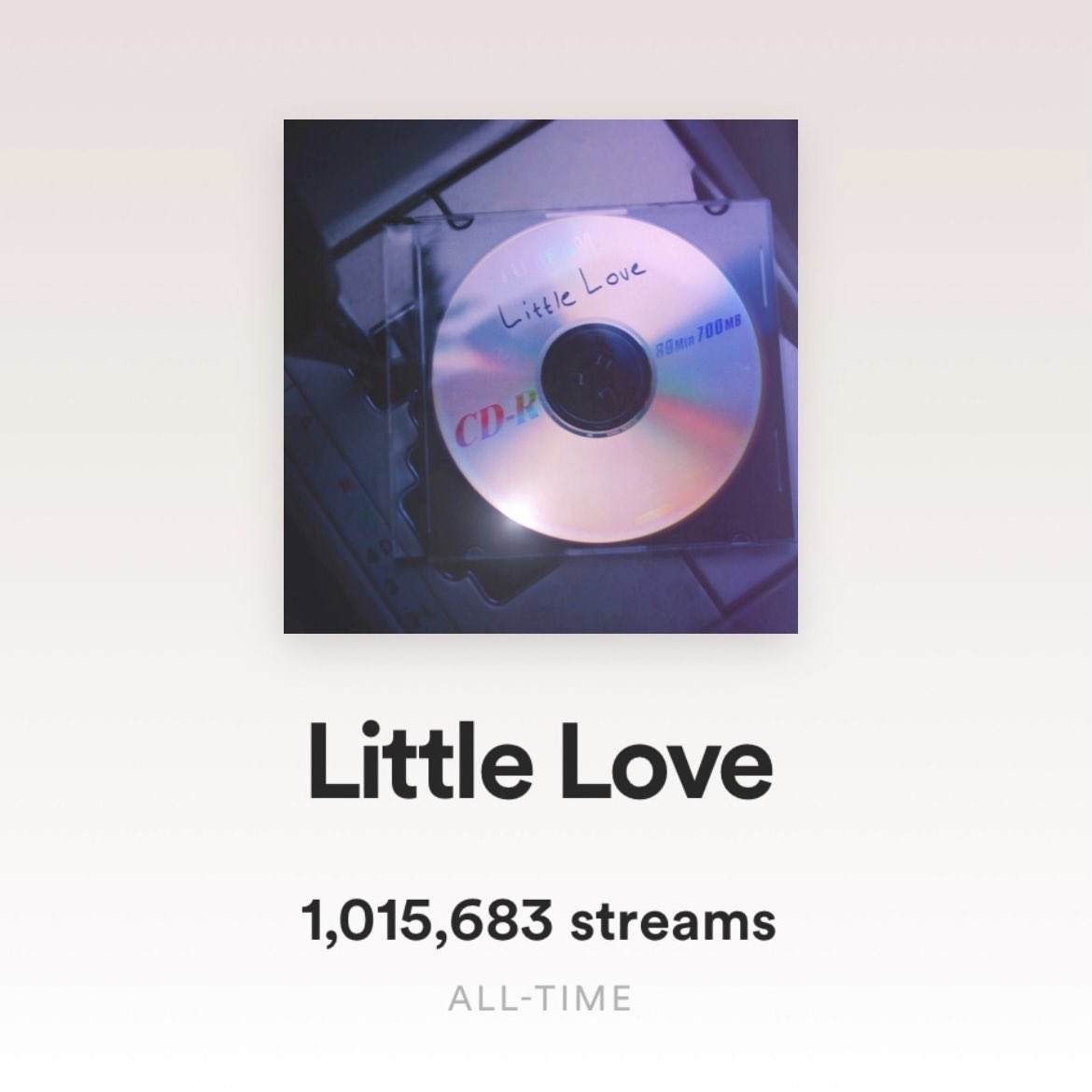 thisisjadn's tweet photo. ‘little love’ hit a million streams on @spotify and we seriously don’t understand how 🥲

thank you for loving this music we’re making. it’s only gonna get bigger and better and more beautiful. we hope you stick along for the ride. 

talk soon.

love,
your favorite sad boys xx https://t.co/2RHXNiKvd7