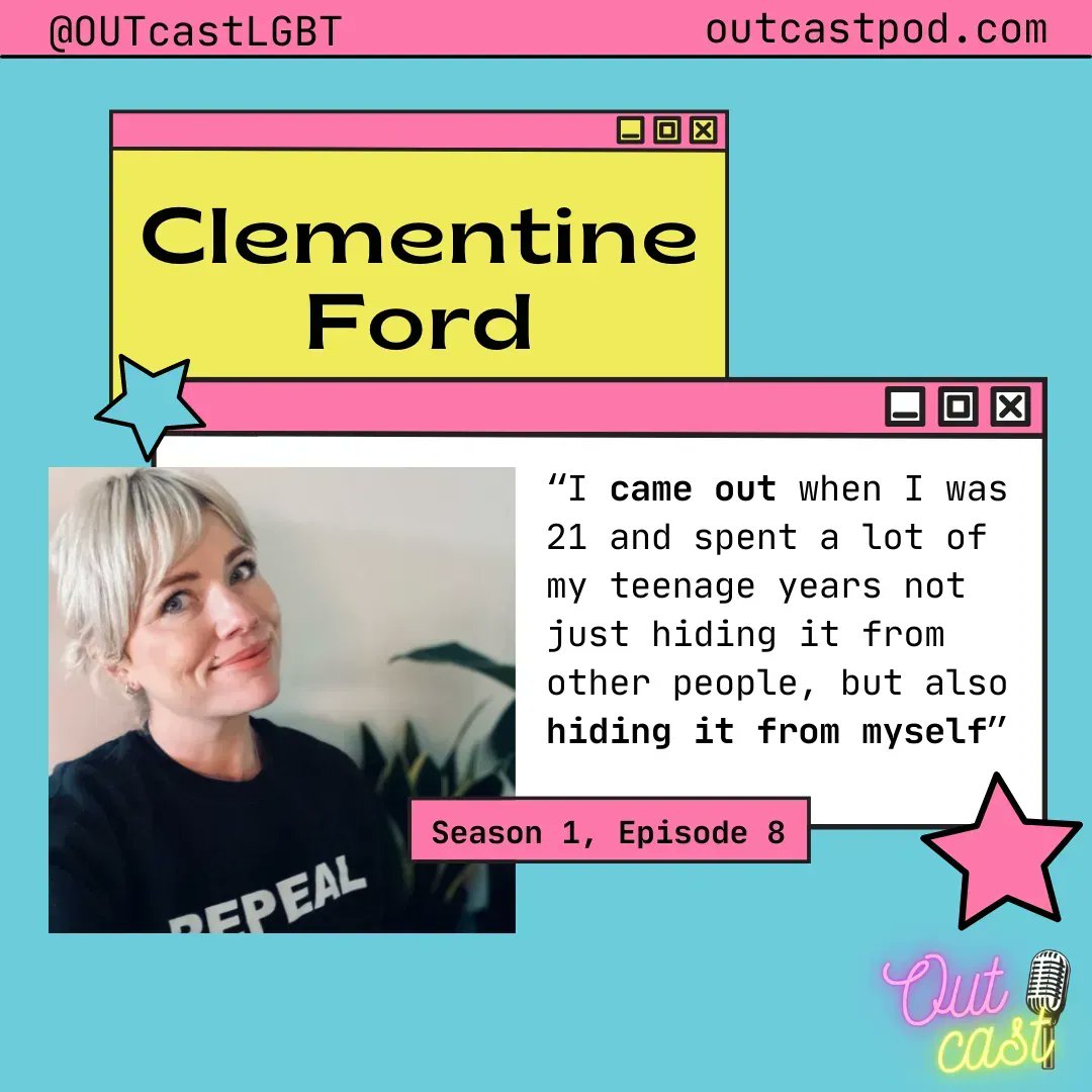 OUTcastLGBT's tweet photo. Discover @clementine_ford’s coming out story and revelatory same-sex first love on this week’s episode of #OUTcastPodcast. #HowWeLove ☞ https://t.co/OCiQxBy4Lb
(📸: Clementine Ford / Instagram) https://t.co/oYtxZc4UWa