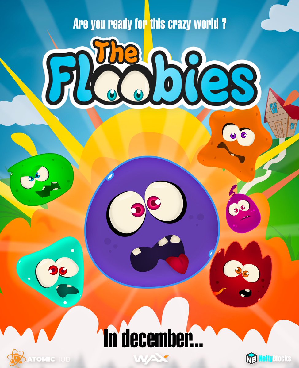 🌍 FREE DROP #NFT🌏

Claim your promotional poster now : 

➡️ Like &amp; RT this tweet
➡️ Follow me
➡️ Tag 3 friends
➡️ Join our telegram : t.me/TheFloobiesNFT

⏰End November 24

The Floobies, in December 🤪

#CryptoArt #Collectible #Collector #AirDrop #NFTCommunity #NFTGiveaway