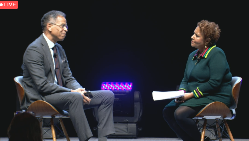 MageeWomens's tweet photo. Veteran journalist Lynne Hayes-Freeland conducts a fireside chat with Benjamin Danielson from the University of Washington School of Medicine (@UWMedicine) about structural racism in health systems as part of the #MageeSummit. @UPMC https://t.co/pXoaWmvg4b