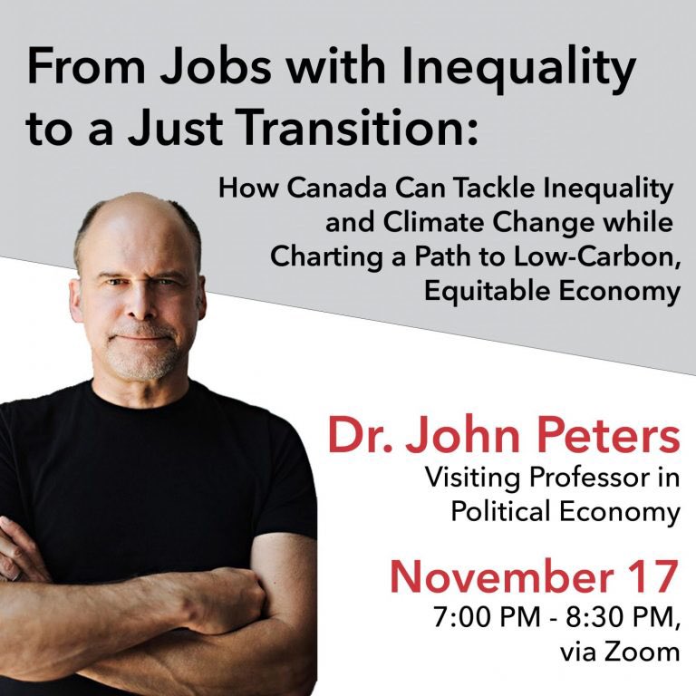 cu_peco's tweet photo. Don’t forget! Our 2021 Fall Visiting Professor lecture with Dr. John Peters (@JPetersBluGreen) is happening TOMORROW! Find more info and registration here: https://t.co/NHE151jY75
#workandlabour https://t.co/wbwLWZmvt4