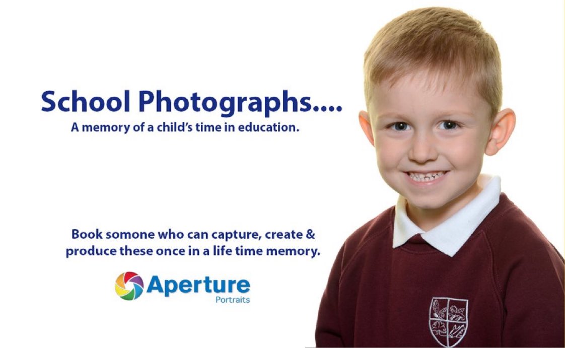 ApertureInfo's tweet photo. SCHOOL PHOTOGRAPHS..... A memory of a child's time in education. A once in a lifetime opportunity to capture, create & produce these memories for your parents. Aperture will get the job done hassle free & right. BOOK TODAY πΈ #schools #education #sbm #sch_hour #sbl #photography https://t.co/v1Bg2xM2iS