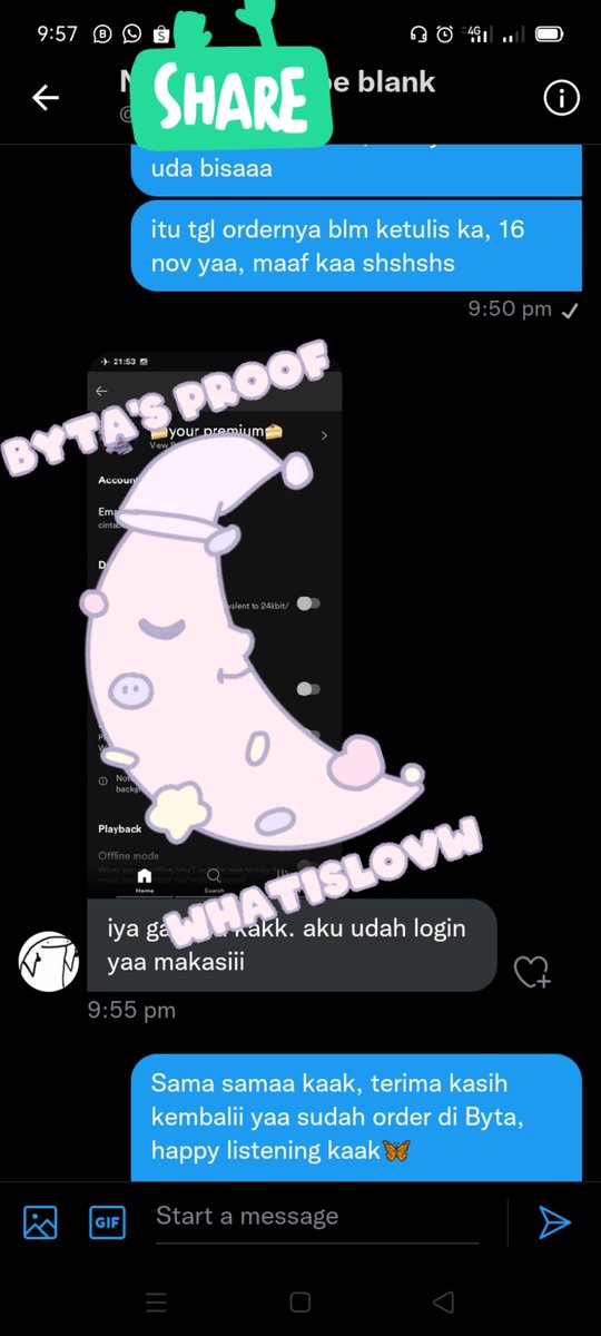 whatislovw's tweet photo. 184. 🍰Spotify indplan 3 hari
185. 🍰Viu prem private 2 bulan
186. 🍰Iqiyi vip sharing 1 hari
187. 🍰Disney+Hotstar sharing 1 bulan
#whatislovwtesti https://t.co/7baVshuMjt