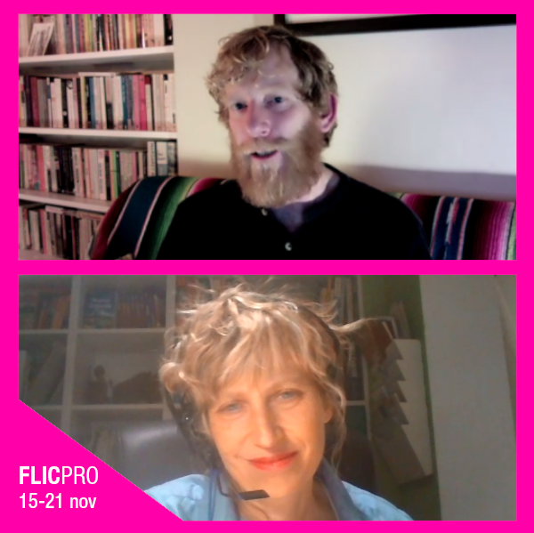 flicfestival's tweet photo. 📚Such an enriching interview by Gemma Rodríguez (Pen Català) with Dylan Calder from @PopUpFestival , an organization that transforms lives through literature. The director shared his encouraging thoughts: "We need to make literature noisy" 👉 https://t.co/nCuUYRD1vJ #Readoneu https://t.co/zQDzw5tb8Y