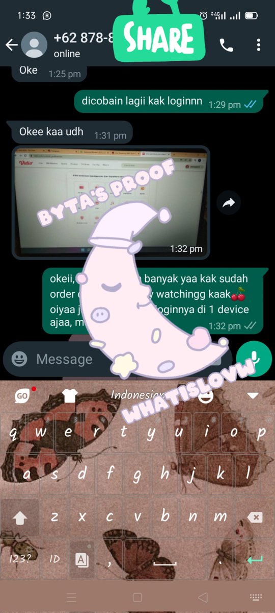 whatislovw's tweet photo. 180. 🍍Netflix prem sharing 7 hari
181. 🍍Vidio platinum semi private 1 bulan
182. 🍍Vidio platinum private 1 bulan
183. 🍍Spotify indplan 3 bulan
#whatislovwtesti https://t.co/CtCM4KYCw4