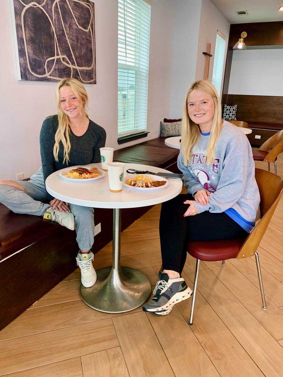 We miss Breakfast Bar days! 🧇🍳🍩🧃Tune in next month &amp; see what events we’ll have! 🙌👏