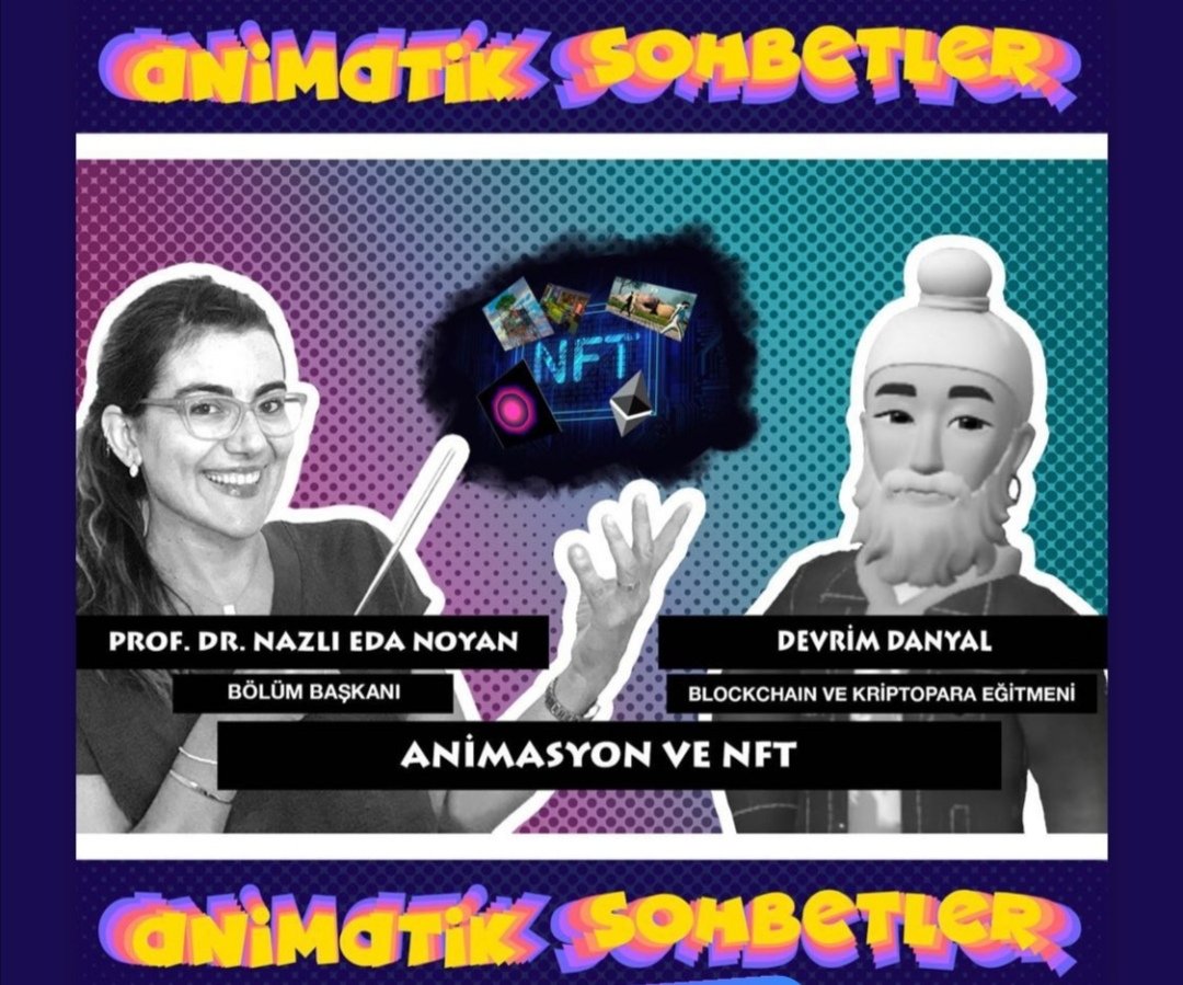 Müsaitseniz 17 Kasım 20:00'de instagram.com/devrimdanyal üzerinden #animatiksohbetler aracılığıyla #BlockchainGaming #Animasyon #NFT ve #Metaverse sohbetiyle sevgili Nazlı Eda Noyan Hocam ile birlikte yine ziyaretinize geliyoruz 😉 👇
#Bitcoin #ethereum