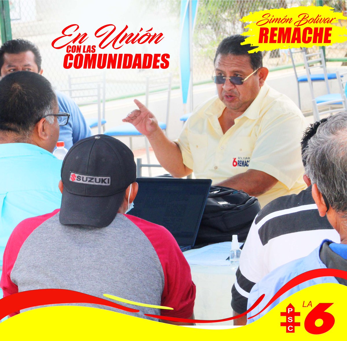 Simón Bolívar Remache tweet media
